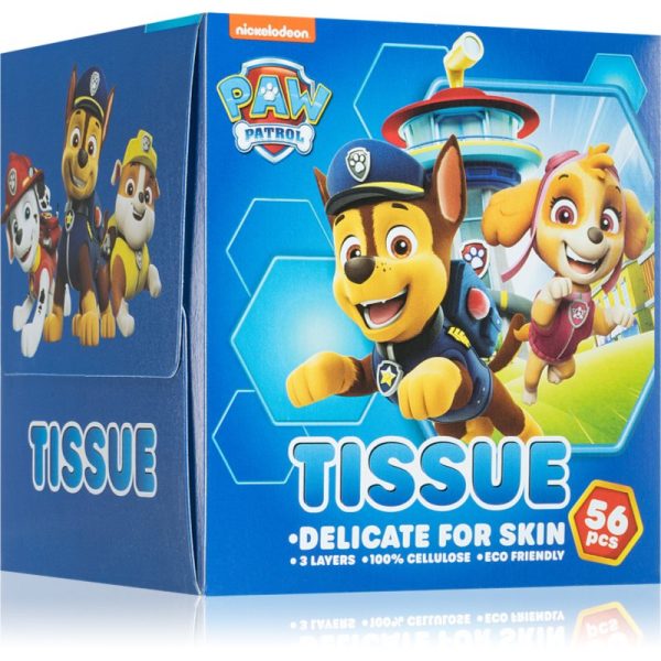 Nickelodeon Paw Patrol Tissue batiste de hârtie 56 buc-Țena