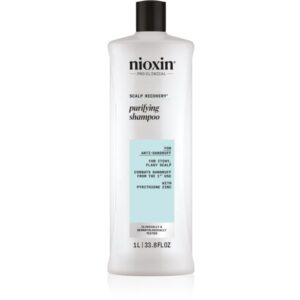 Nioxin Scalp Recovery Purifying Shampoo sampon pentru parul subtire si moale anti matreata 1000 ml-Țena