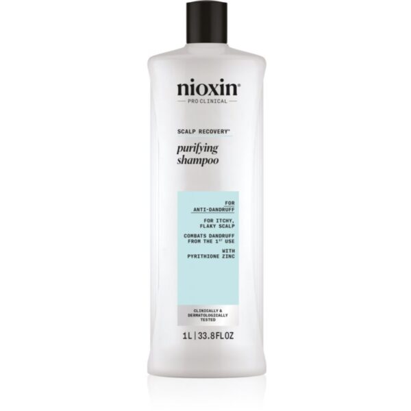 Nioxin Scalp Recovery Purifying Shampoo sampon pentru parul subtire si moale anti matreata 1000 ml-Țena