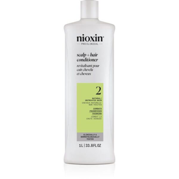 Nioxin System 2 Scalp + Hair Conditioner balsam impotriva subtierii parului 1000 ml-Țena
