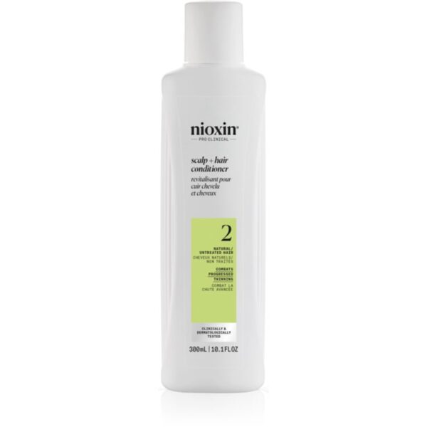 Nioxin System 2 Scalp + Hair Conditioner balsam impotriva subtierii parului 300 ml-Țena