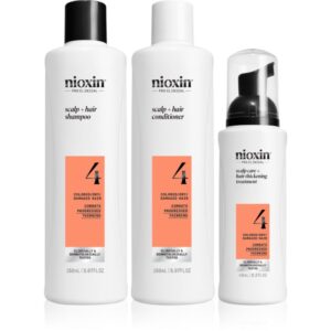 Nioxin System 4 set cadou pentru par deteriorat si vopsit 3 buc-Țena
