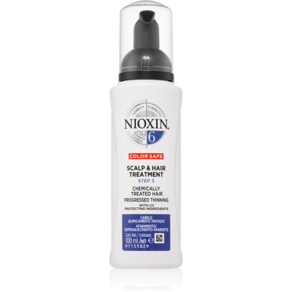 Nioxin System 6 Scalp & Hair Treatment ingrijirea scalpului pentru parul tratat chimic 100 ml-ro