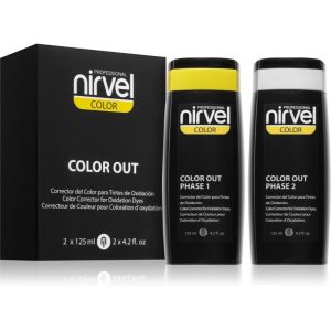 Nirvel Color Out tratament corector pentru păr 2x125 ml-Țena