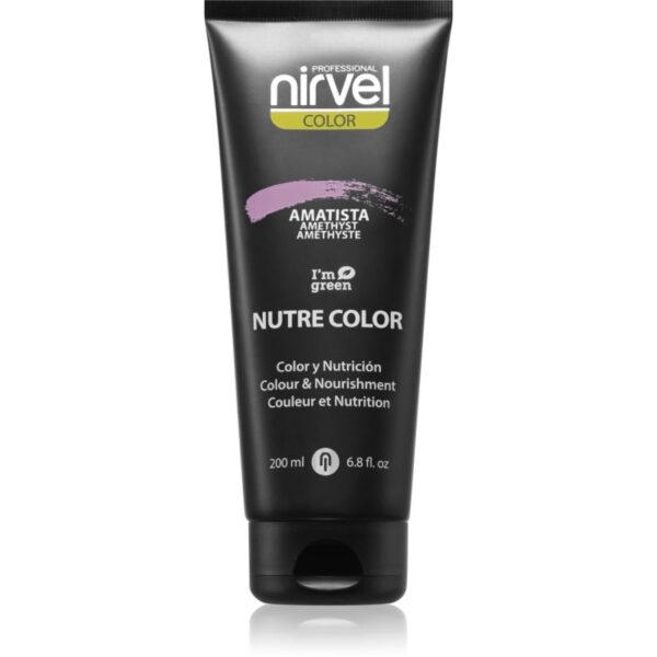 Nirvel Nutre Color masca tonifianta si hranitoare pentru păr culoare Amatista 200 ml-Țena