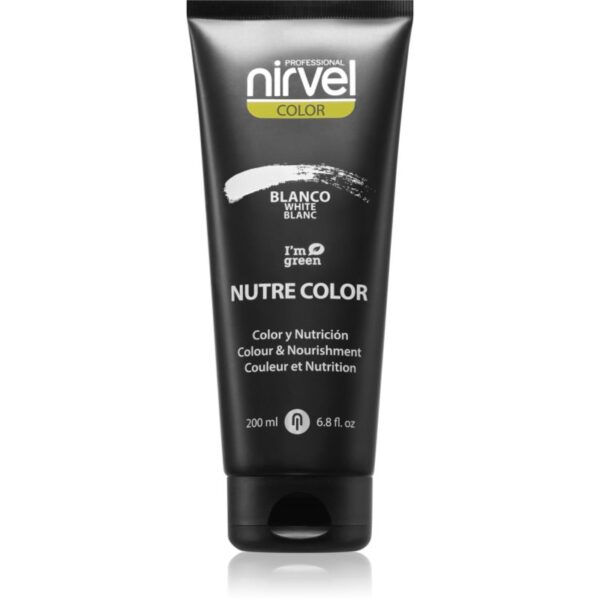 Nirvel Nutre Color masca tonifianta si hranitoare pentru păr culoare Blanco 200 ml-Țena