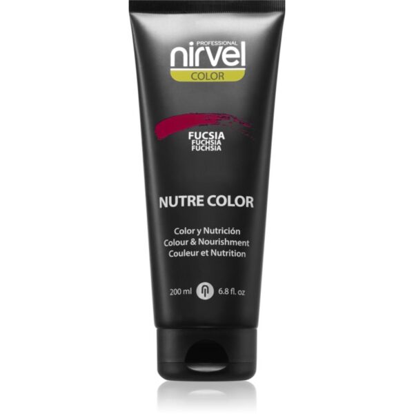 Nirvel Nutre Color masca tonifianta si hranitoare pentru păr culoare Fucsia 200 ml-Țena