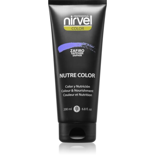 Nirvel Nutre Color masca tonifianta si hranitoare pentru păr culoare Zafiro 200 ml-Țena