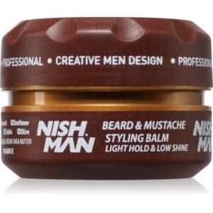 Nish Man Beard & Mustache ceară pentru barbă 100 ml-Țena