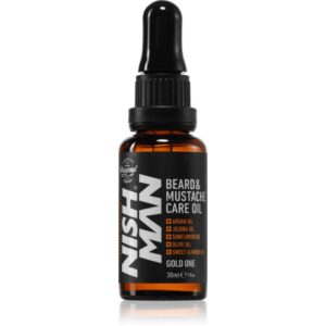 Nish Man Care Oil ulei pentru barba 30 ml-Țena