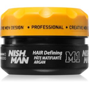 Nish Man M1 gel modelator pentru coafura pentru un aspect mat 100 ml-ro