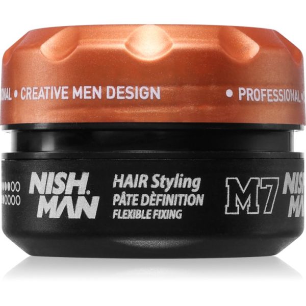 Nish Man M7 gel modelator pentru coafura pentru păr 100 ml-ro