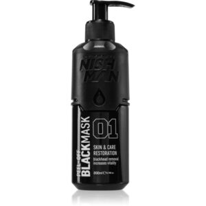 Nish Man Peel-Off Mask mască exfoliantă neagră pentru barbati 200 ml-Țena