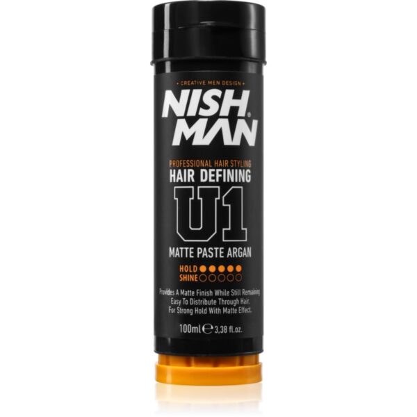Nish Man U1 gel modelator pentru coafura 100 ml-Țena