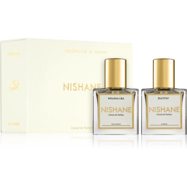 Nishane Hacivat & Wulong Cha Travel Set Seturi pentru voiaj unisex 2x15 ml-Țena