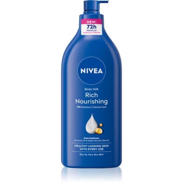 Nivea Body Milk lotiune de corp hranitoare 625 ml-Țena
