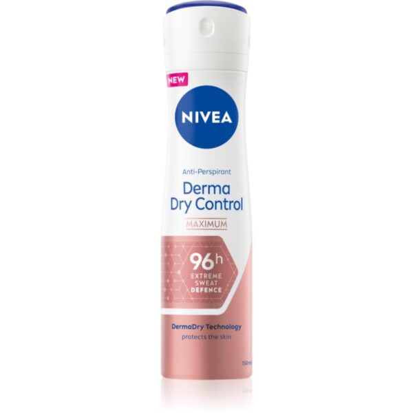 Nivea Derma Dry Control spray anti-perspirant 150 ml-Țena