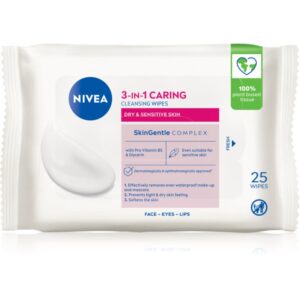 Nivea Face Cleansing servetele moi de curatare cu lapte de migdale 25 buc-ro
