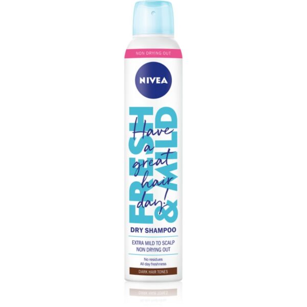 Nivea Fresh Revive șampon uscat pentru volum maxim Dark Tones 200 ml-ro
