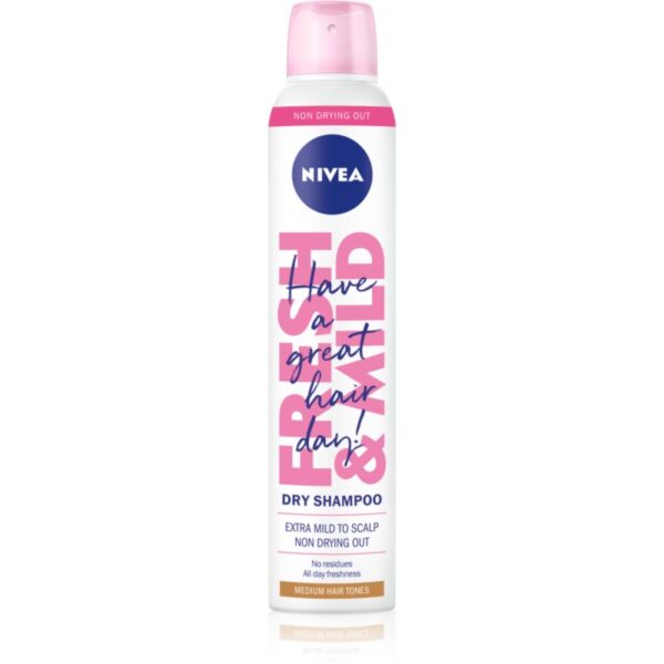 Nivea Fresh Revive șampon uscat pentru volum maxim Medium Tones 200 ml-ro