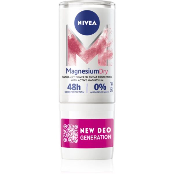 Nivea Magnesium Dry deodorant roll-on 48 de ore 50 ml-ro
