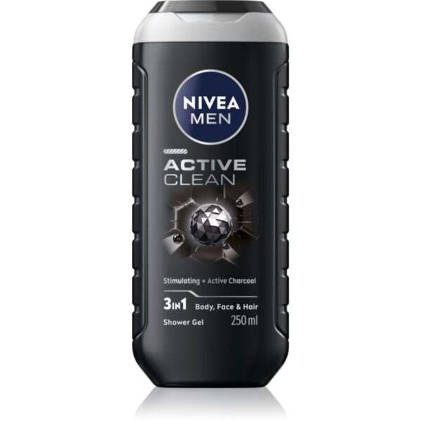 Nivea Men Active Clean gel de duș pentru barbati 250 ml-ro