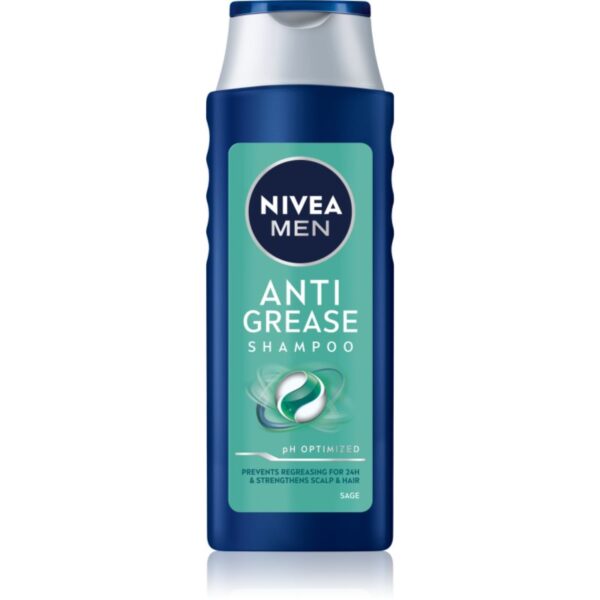 Nivea Men Anti Grease șampon pentru păr gras 400 ml-ro