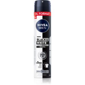 Nivea Men Black & White Invisible Original spray anti-perspirant pentru barbati 200 ml-ro