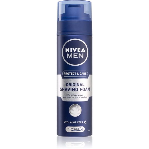 Nivea Men Protect & Care spumă pentru bărbierit pentru barbati 200 ml-ro