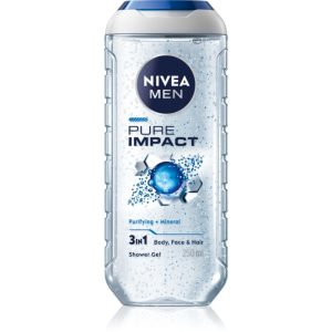 Nivea Men Pure Impact gel de duș pentru barbati 250 ml-ro