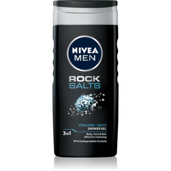 Nivea Men Rock Salt Gel de duș pentru bărbați 250 ml-ro