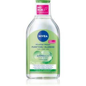 Nivea Purifying apa pentru curatare cu particule micele 400 ml-Țena