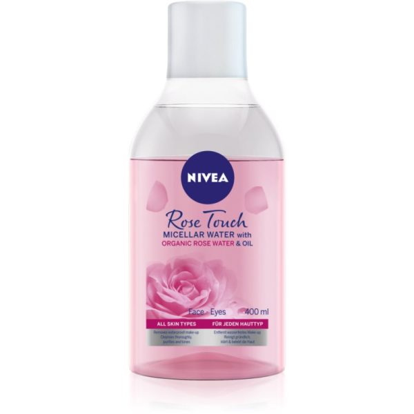 Nivea Rose Touch apa micelara 2 in 1 400 ml-ro