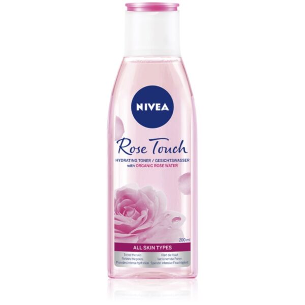 Nivea Rose Touch lotiune hidratanta pentru fata 200 ml-Țena