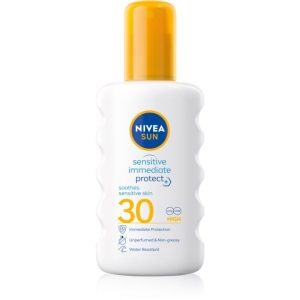 Nivea SUN Protect & Sensitive spray protector pentru plajă SPF 30 200 ml-ro