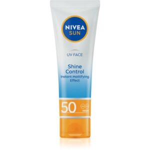 Nivea SUN UV FACE crema de piele ușor liniștitoare plaja SPF 50 50 ml-Țena