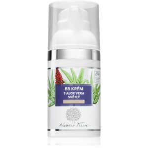 Nobilis Tilia Face Cream Face Care cremă BB cu efect de hidratare cu aloe vera culoare Light 30 ml-Țena