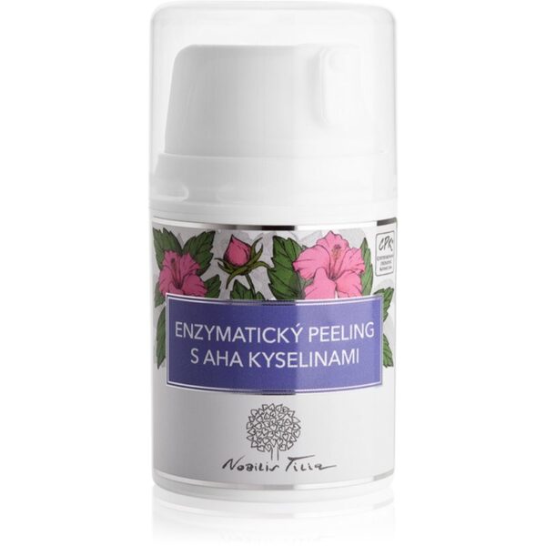 Nobilis Tilia Intenzivní péče crema delicata pentru exfoliere pentru o piele mai luminoasa 50 ml-ro