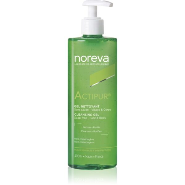 Noreva Actipur Dermo-Cleansing Gel gel de curățare blând pentru piele sensibilă 400 ml-Țena