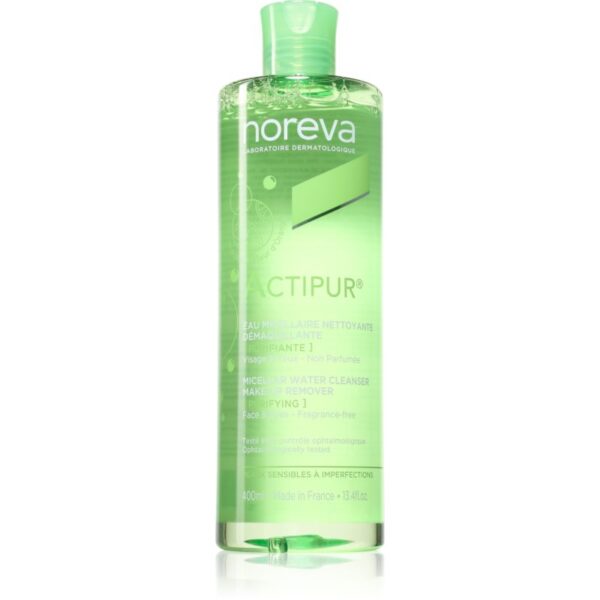 Noreva Actipur Micellar Water Cleanser apa de fata cu particule micele 400 ml-Țena