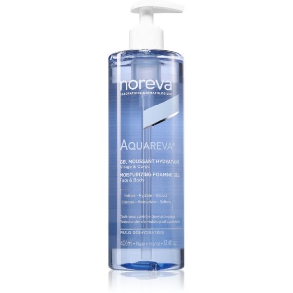 Noreva Aquareva Moisturizing Foaming Gel gel spumant de curatare 400 ml-Țena