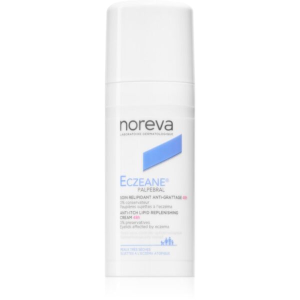 Noreva Eczeane Palpebral Anti-Itch Lipid Replenishing Cream 48H crema zona ochilor 20 ml-Țena