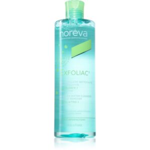 Noreva Exfoliac Micellar Water Cleanser apa pentru curatare cu particule micele cu efect de exfoliere 400 ml-ro