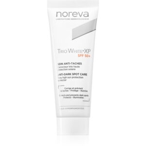 Noreva Trio White XP Anti-Dark Spot Care SPF 50+ crema de soare pentru fata impotriva petelor SPF 50+ 40 ml-ro