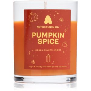 Not So Funny Any Crystal Candle Pumpkin Spice lumânare cu cristale 220 g-Țena