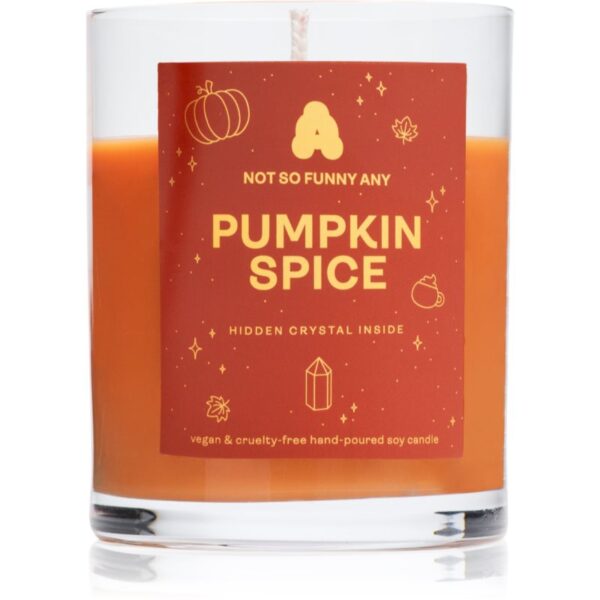Not So Funny Any Crystal Candle Pumpkin Spice lumânare cu cristale 220 g-Țena