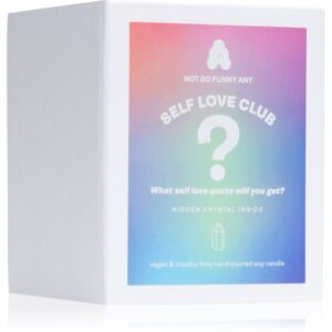 Not So Funny Any Crystal Candle Self Love Club lumânare cu cristale 220 g-ro
