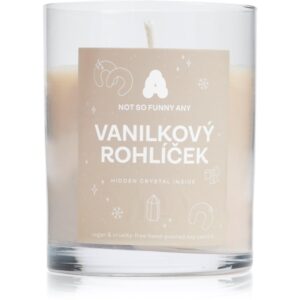Not So Funny Any Crystal Candle Vanilkový rohlíček lumânare cu cristale 220 g-ro