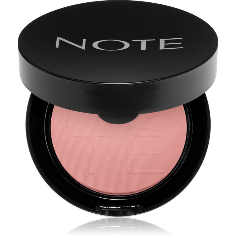 Note Cosmetique Luminous Silk fard de obraz sub forma de pudra 01 pinky beach 5