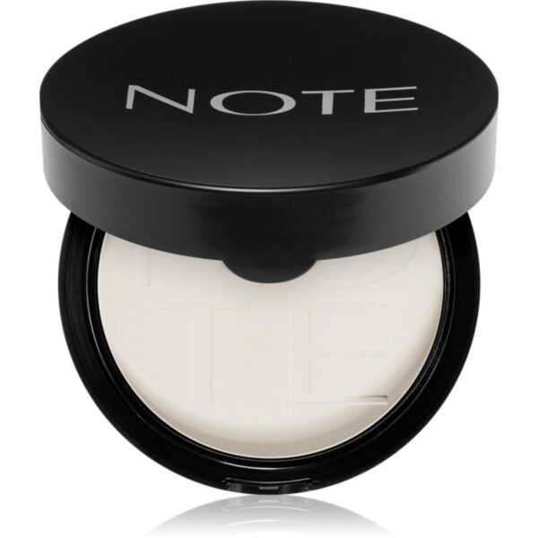 Note Cosmetique Luminous Silk pudra compacta 09 Light Porcelan Beige 10 g-Țena